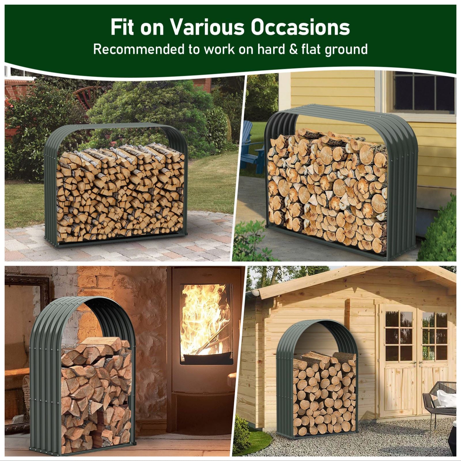 Firewood  Log Racks