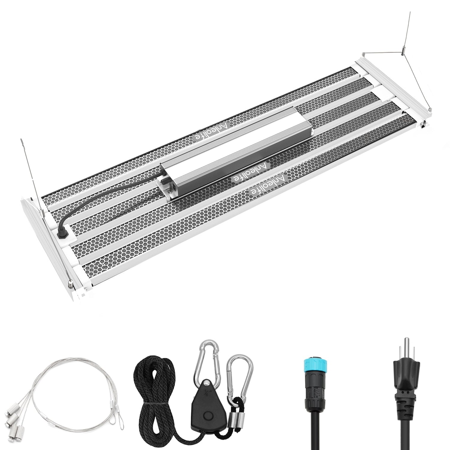 Stretchable LED Grow Light 730W Silver